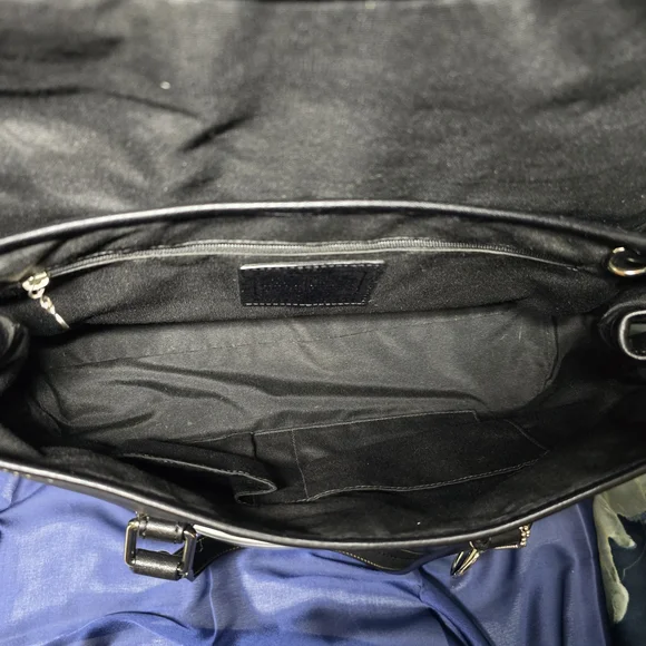 EUC Coach Black Leather Hamilton Handbag/Satchel - Picture 12 of 16